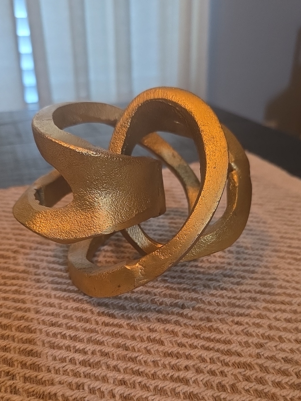 Regina Andrews Decrative Metal Knot Decor
